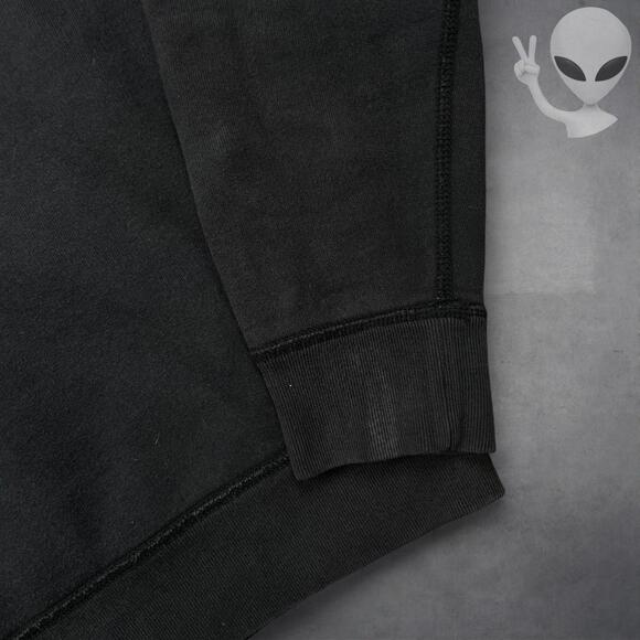 Polo Ralph Lauren Full Zip Hoodie Medium Black Fleece Classic Jacket Red Pony - Picture 8 of 8